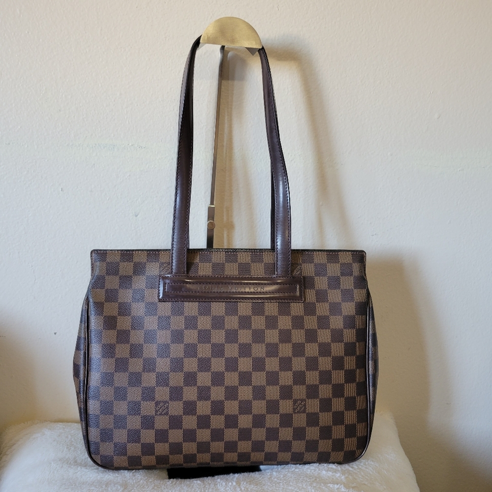 LOUIS VUITTON Parioli Brown Ebene Damier Bag - Picture 5 of 15